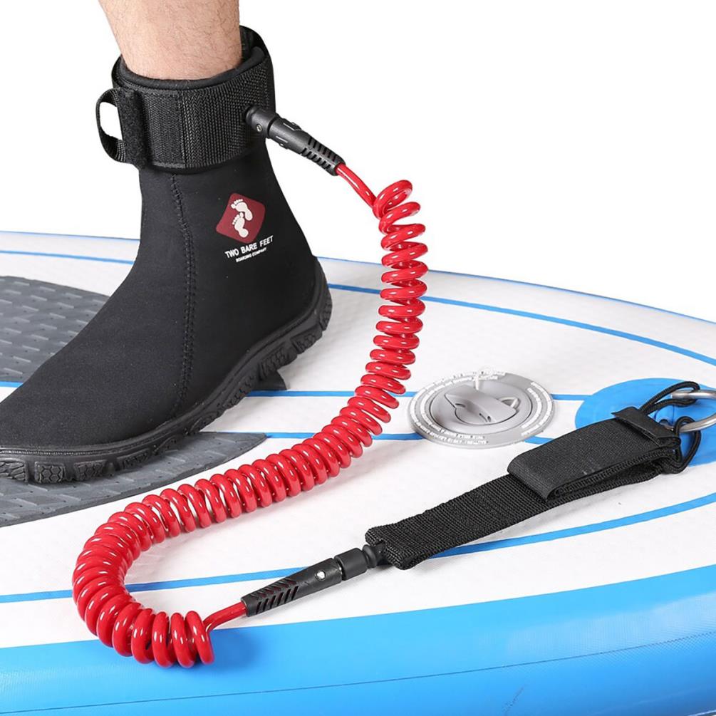 Two Bare Feet Deluxe Coiled Swivel Leash Extra Image 5